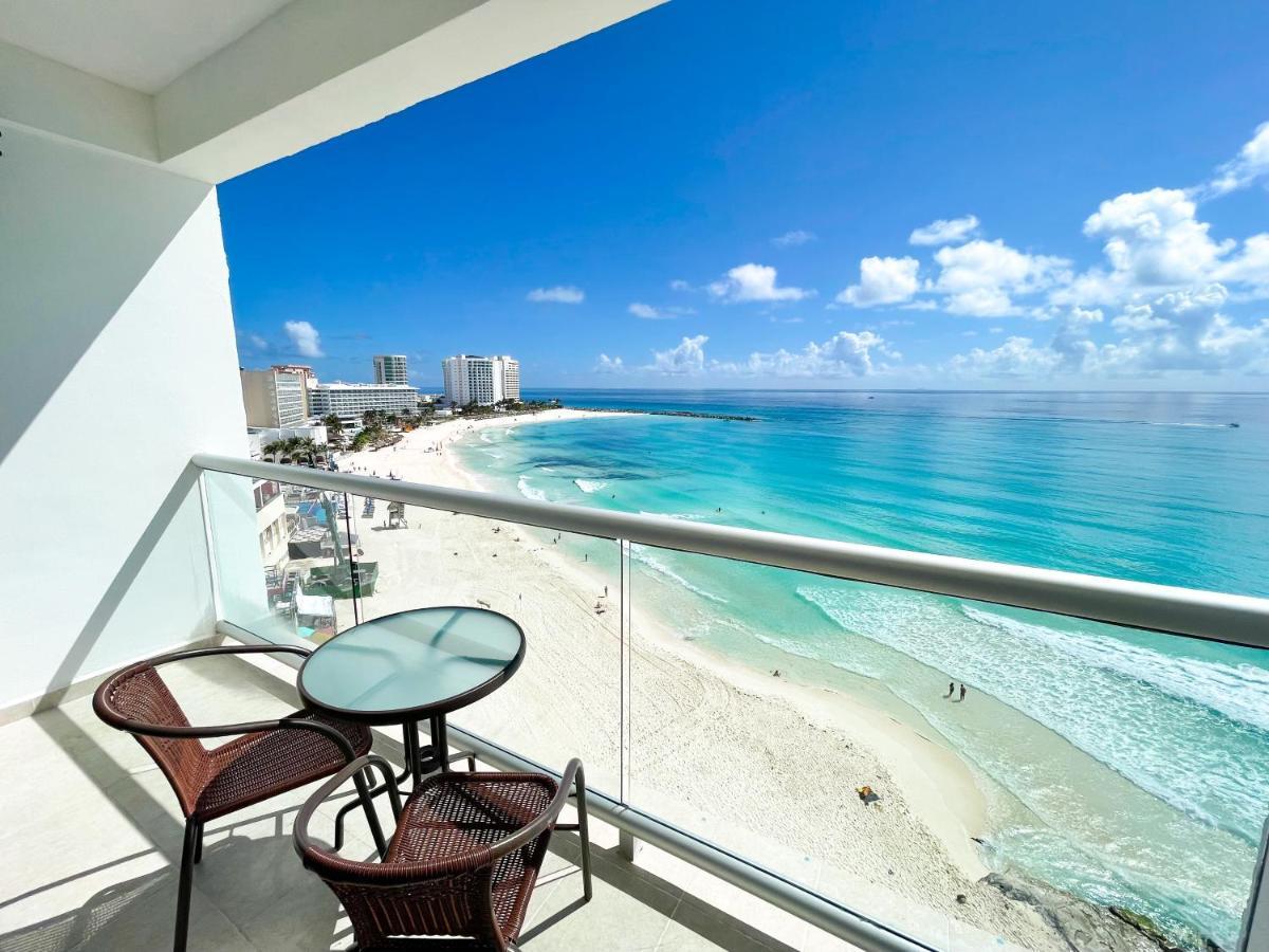 Luxury Caribbean Condos By Salvia Cancun Beachfront Luaran gambar